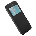 Чехол G-Case Duke Flip Series для Apple iPhone 7 plus (черный, кожаный)
