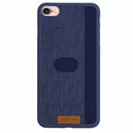 Чехол G-Case Canvas Series для Apple iPhone 7 (синий, матерчатый)