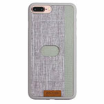 Чехол G-Case Canvas Series для Apple iPhone 7 plus (серый, матерчатый)