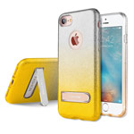 Чехол G-Case Sparking Plus Series для Apple iPhone 7 (золотистый, гелевый)