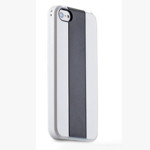 Чехол Momax iCase MX для Apple iPhone 5 (белый/черный, пластиковый)