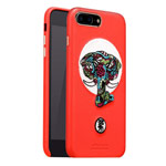 Чехол Nillkin Brocade Case для Apple iPhone 7 plus (красный, кожаный)