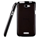Чехол Momax iCase Pro для HTC One X S720e (черный, гелевый/пластиковый)