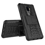 Чехол Yotrix Shockproof case для Lenovo K8 note (черный, пластиковый)