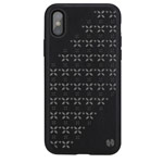 Чехол Nillkin Star Case для Apple iPhone X (черный, кожаный)