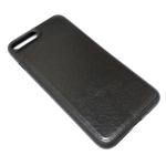 Чехол Yotrix SnapCase для Apple iPhone 8 plus (черный, кожаный)