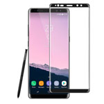 Защитная пленка Devia 3D Curved Tempered Glass для Samsung Galaxy Note 8 (стеклянная, черная)