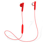 Беспроводные наушники Remax Sport Bluetooth Earphone RB-S9 (красные, пульт/микрофон, 20-20000 Гц)
