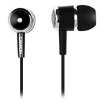 Наушники Canyon Stereo Earphones CNE-CEP01 (черные, 40-20000 Гц, 10 мм)