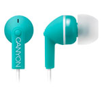 Наушники Canyon Fashion Earphones CNS-CEP01 (бирюзовые, 20-20000 Гц, 10 мм)