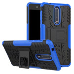 Чехол Yotrix Shockproof case для Nokia 8 (синий, пластиковый)