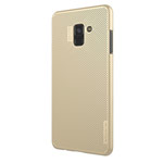 Чехол Nillkin Air case для Samsung Galaxy A8 2018 (золотистый, пластиковый)