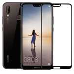 Защитная пленка Yotrix 3D Glass Protector для Huawei P20 lite (стеклянная, черная)