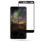 Защитная пленка Yotrix 3D Glass Protector для Nokia 6 2018 (стеклянная, черная)