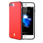 Чехол Seedoo Flux case для Apple iPhone 8 plus (красный, карбон)