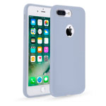 Чехол Seedoo Delight case для Apple iPhone 8 plus (голубой, силиконовый)