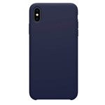 Чехол Nillkin Flex Pure case для Apple iPhone XS max (синий, гелевый)