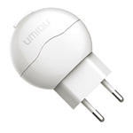 Зарядное устройство Umiqu Single USB Travel Charger для Apple iPhone/iPod/iPad (сетевое, 1A, 30-pin)