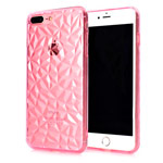 Чехол Yotrix DiamondCase для Apple iPhone 8 plus (розовый, гелевый)