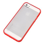 Чехол Discovery Buy Rainbow Bridge Protective Case для Apple iPhone 5 (красный, пластиковый)