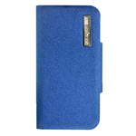 Чехол Discovery Buy All-inclusive Leather Case для Apple iPhone 5 (синий, кожанный)