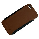 Чехол Discovery Buy Gentleman Fashion Leather Case для Apple iPhone 5 (темно-коричневый, кожанный)