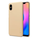 Чехол Nillkin Hard case для Xiaomi Mi 8 pro (золотистый, пластиковый)