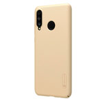 Чехол Nillkin Hard case для Huawei P30 lite (золотистый, пластиковый)