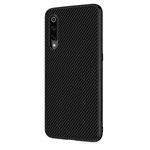 Чехол Nillkin Synthetic fiber для Xiaomi Mi 9 (черный, карбон)