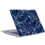 Чехол Yotrix HardCover для Apple MacBook Air 13 2018 (Marble Navy, пластиковый)