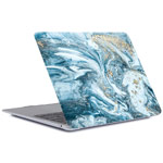 Чехол Yotrix HardCover для Apple MacBook Air 13 2018 (Diffusion Navy, пластиковый)