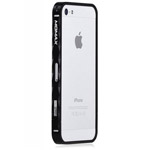 Чехол Momax Pro Frame для Apple iPhone 5 (черный, металлический)