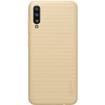 Чехол Nillkin Hard case для Samsung Galaxy A70 (золотистый, пластиковый)