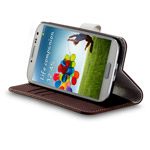 Чехол Momax Flip Diary Case для Samsung Galaxy S4 i9500 (коричневый, кожанный)