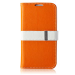 Чехол Momax Flip Diary Case для Samsung Galaxy S4 i9500 (оранжевый, кожанный)