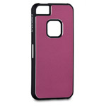 Чехол Momax Feel&Touch Case для Apple iPhone 5 (розовый, металический)