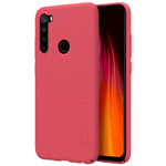 Чехол Nillkin Hard case для Xiaomi Redmi Note 8 (красный, пластиковый)