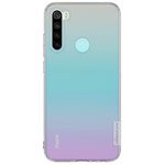 Чехол Nillkin Nature case для Xiaomi Redmi Note 8 (серый, гелевый)