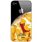 Скин The LostDog 2011 для Apple iPhone 4 (Blaze Orange)