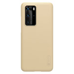 Чехол Nillkin Hard case для Huawei P40 pro (золотистый, пластиковый)