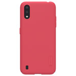 Чехол Nillkin Hard case для Samsung Galaxy A01 (красный, пластиковый)