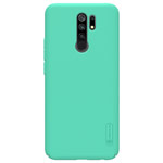 Чехол Nillkin Hard case для Xiaomi Redmi 9 (голубой, пластиковый)