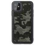 Чехол Nillkin Camo case для Apple iPhone 11 (черный/зеленый, гелевый)