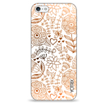 Чехол Yotrix ArtCase для Apple iPhone 5/5S (рисунок #4422, пластиковый)