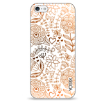 Чехол Yotrix ArtCase для Apple iPhone 5/5S (рисунок #4422, пластиковый)