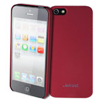 Чехол Jekod Hard case для Apple iPhone 5/5S (красный, пластиковый)