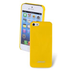 Чехол Jekod Hard case для Apple iPhone 5/5S (желтый, пластиковый)