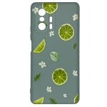 Чехол Yotrix ArtCase для Xiaomi 11T/11T pro (Lime Mint, гелевый)