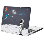 Чехол Yotrix HardCover для Apple MacBook Pro 16 (Astronaut on Moon, матовый, пластиковый)