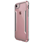 Чехол X-doria Defense Shield для Apple iPhone 8 (розовый, маталлический)
